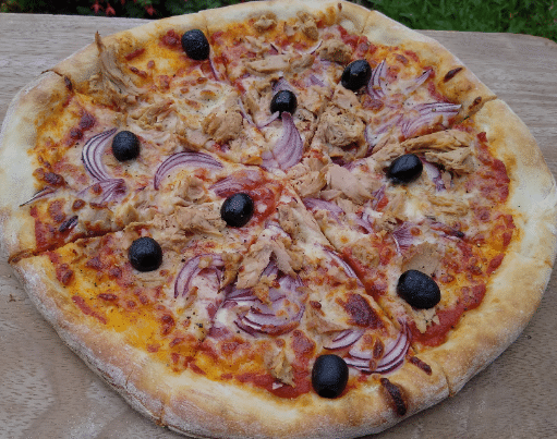 Pizza au thon